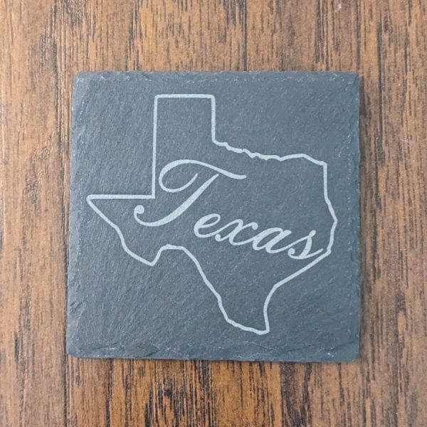 Texas Slate Coaster