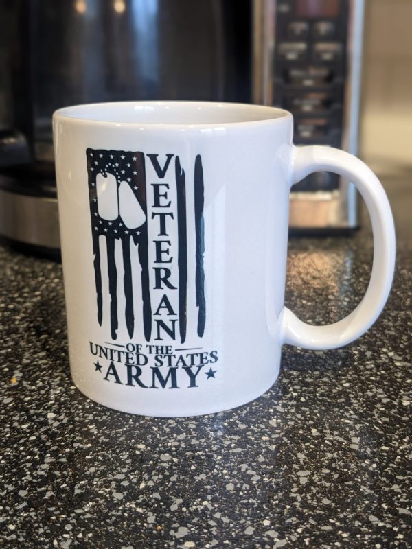 Army Veteran Coffee Cup