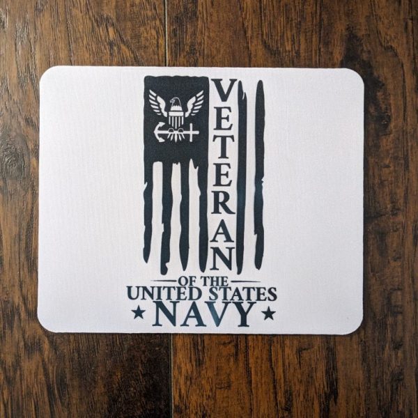 Navy Veteran Mousepad