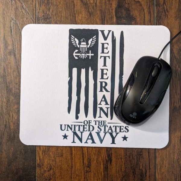 Navy Veteran Mousepad